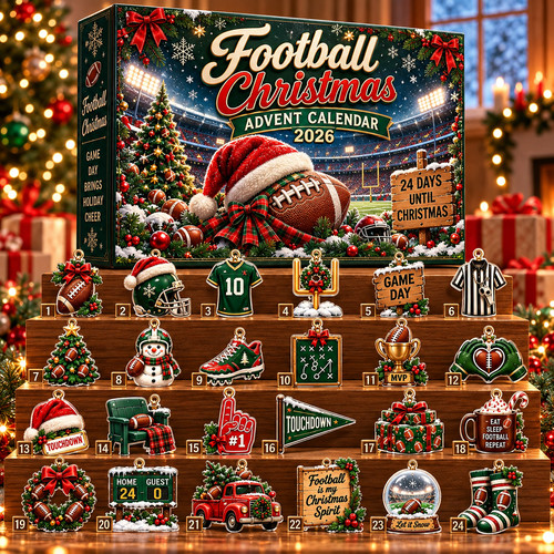 Football christmas advent - football,