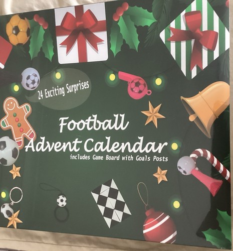 2025 football advent calendar - football,