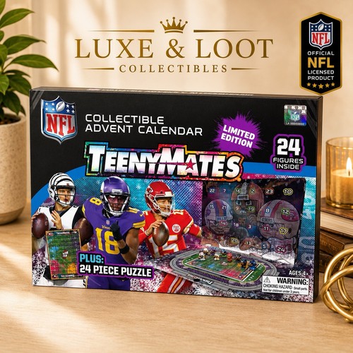 Nfl teenymates 2024 - nfl, advent