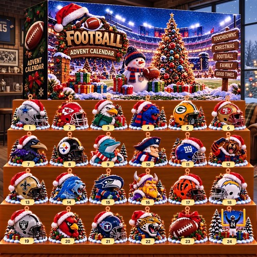 Football advent calendar - football,