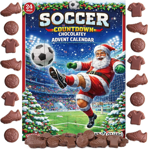 Christmas soccer advent - christmas,