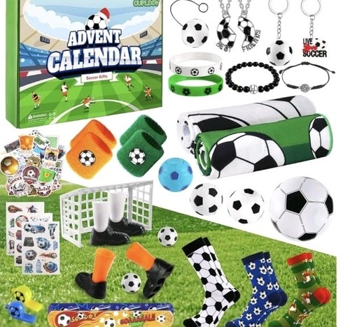 Soccer sports advent - soccer, calendar