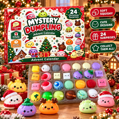 Dumpling squishy advent - squishy,